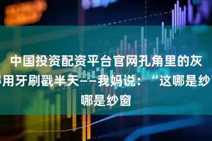 中国投资配资平台官网孔角里的灰得用牙刷戳半天——我妈说：“这哪是纱窗